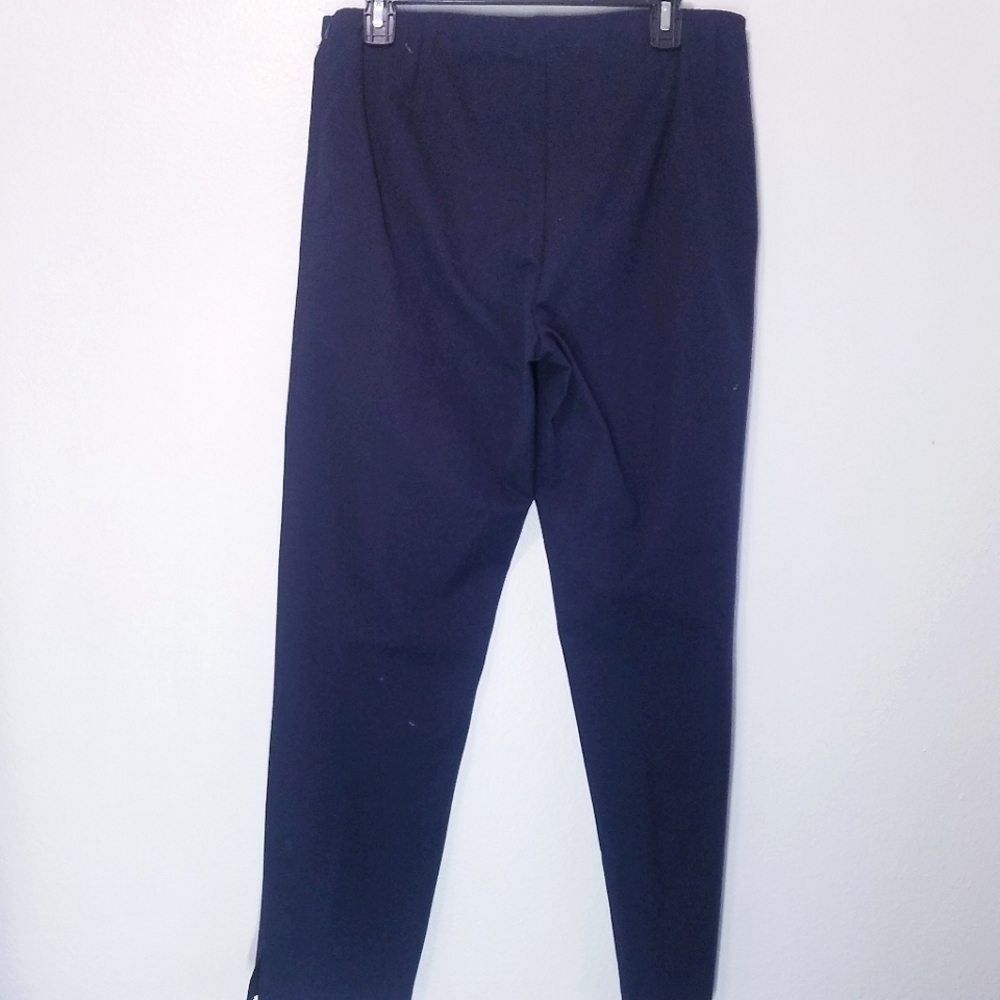 🌸‎ NEW Eileen Fisher | High Waist Stretch Cotton Twill, size Small, Navy